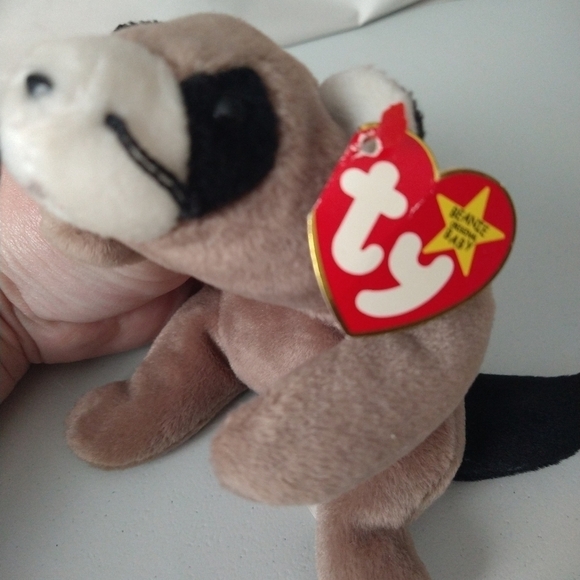 RINGO the racoon ty beanie baby. Good condition. - Picture 2 of 6